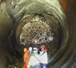 Ultima caduta di diaframma nel tunnel di Karahnjukar da parte della TBM