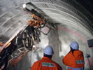 Innovativo sistema di casseratura e di monitoraggio delle esplosioni nel tunnel di Saas, in Svizzera