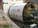 Una TBM della Wirth inizia lo scavo del tunnel ferroviario AV di Schluechtern in Germania