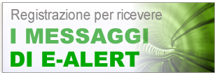 Registrazione per ricevere I messagi di E-Alert