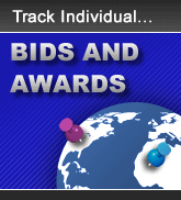 Track individual bids and awards