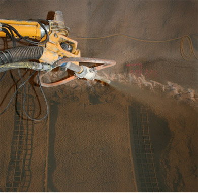 Sika and Putzmeister Apply Efficient Shotcrete and Concrete at Schmuecke Tunnel