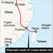 Cina/Taiwan - Un tunnel sottomarino di 126 km