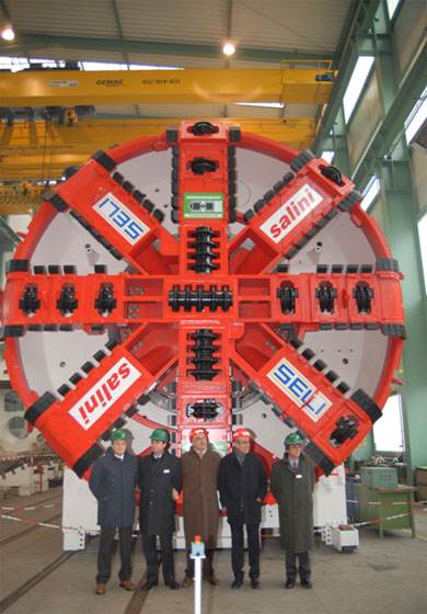 TBM pronte per le linee di metropolitana a Roma