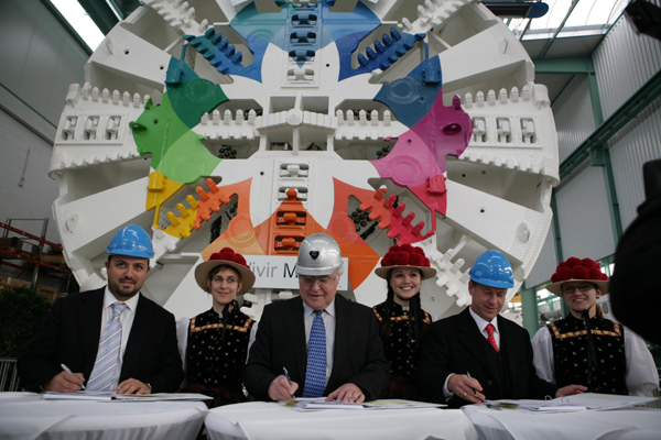 Tre TBM Herrenknecht per Città del Messico