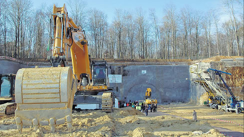 Lussemburgo - iniziato lo scavo del tunnel Stafelter sulla "Route du Nord"