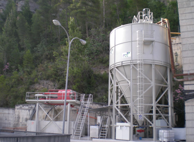 Spagna - Nuovo sistema automatico di decantazione e di disidratazione dei fanghi a La Muela II